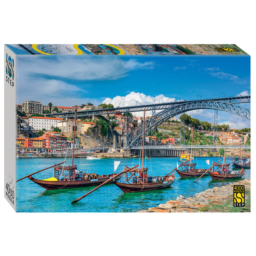 Пазлы 4000 элементов  1360*960мм.  "Порту, Португалия"