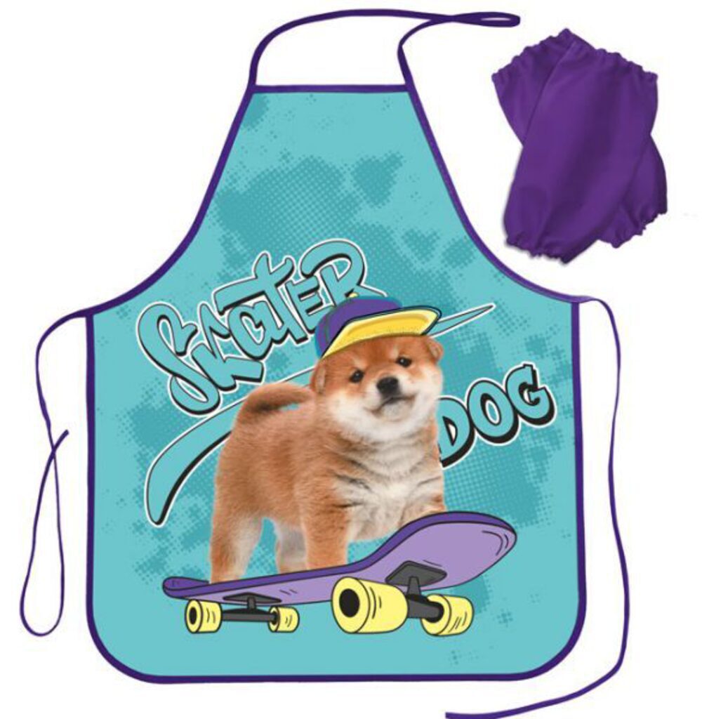 Набор Нарукавники + фартук для труда 535*445мм "Skater dog"