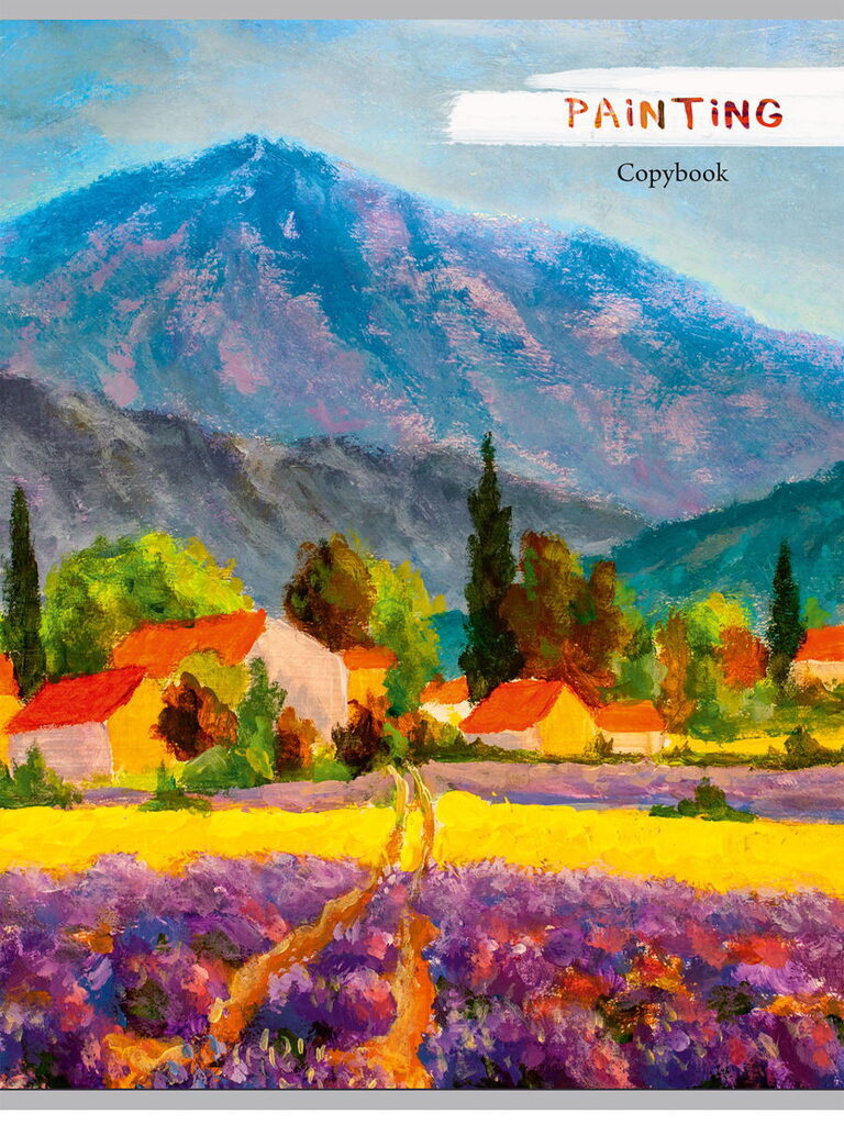 Тетрадь А4  48л кл. скоба Проф-Пресс "Живописный пейзаж - 2" белизна 72%* (203*273мм)