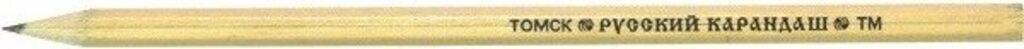 Карандаш Русский карандаш ТМ шестигр. корп. натур., заточ. 6,4*177