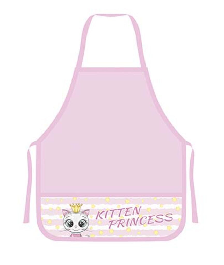 Фартук для труда 490*390мм 2 кармана "Kitten princess"