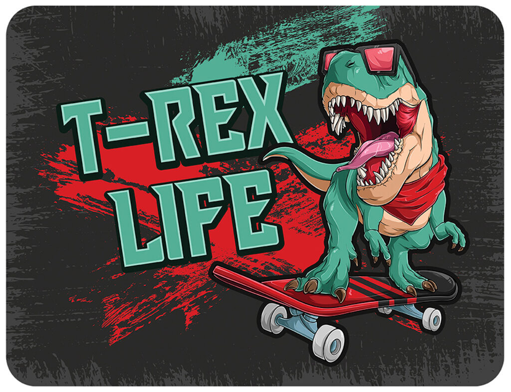 Настольное покрытие д/лепки 43*32см "T-Rex"