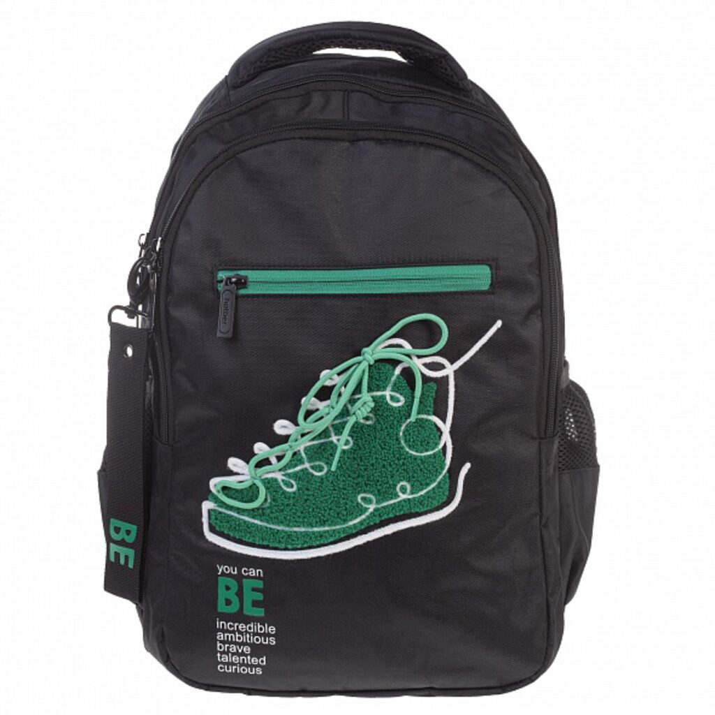 Рюкзак школьный 41*30*15см Hatber "BASIC STYLE. Sportlife" полиэстер