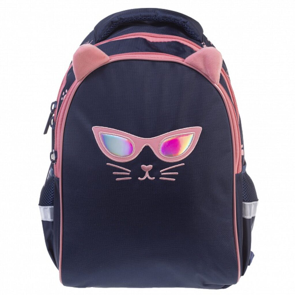Рюкзак школьный 38,5*26*17см Hatber "PRIMARY SCHOOL "CATs" полиэстер