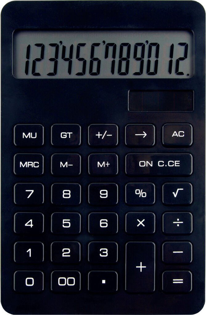 Калькулятор  12 разр. Silwerhof  настольный,  черный
