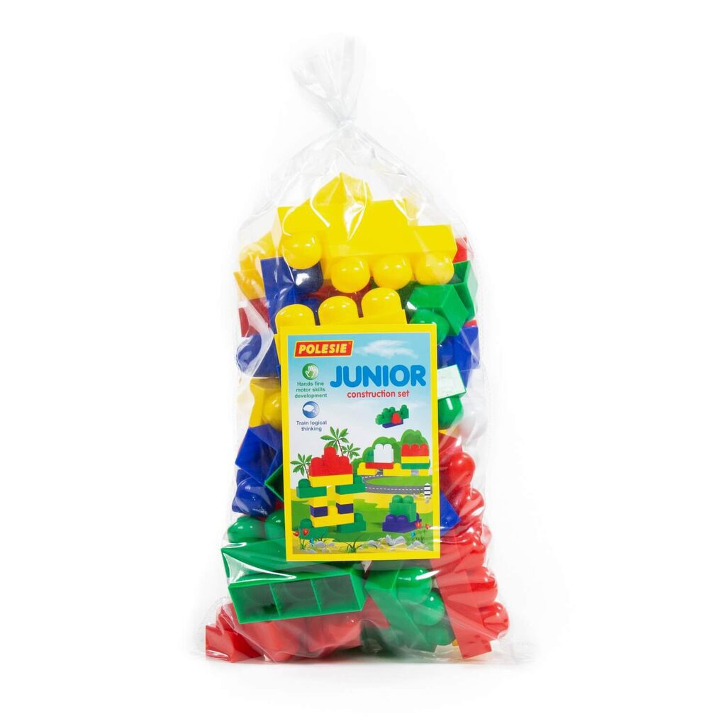 Конструктор "Юниор" 69 дет. в мешке