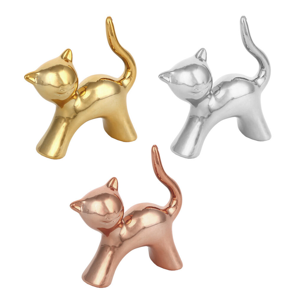 Фигурка 7*6см Котик, 3 цвета