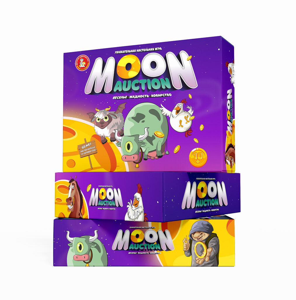 Игра настольная "Moon Auction"  10+