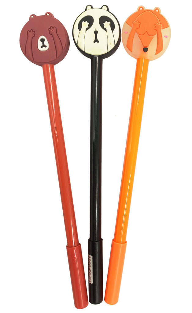 Ручка гелевая "Ничего не вижу" синяя, 0,5мм