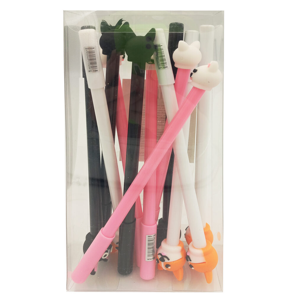 Ручка гелевая "Корги синяя, 0,5мм