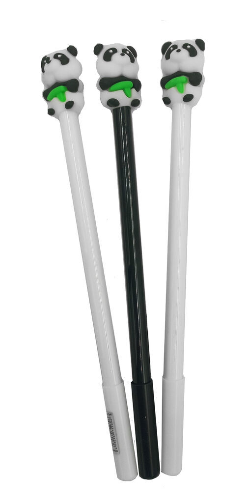 Ручка гелевая "Панды", 0,5мм