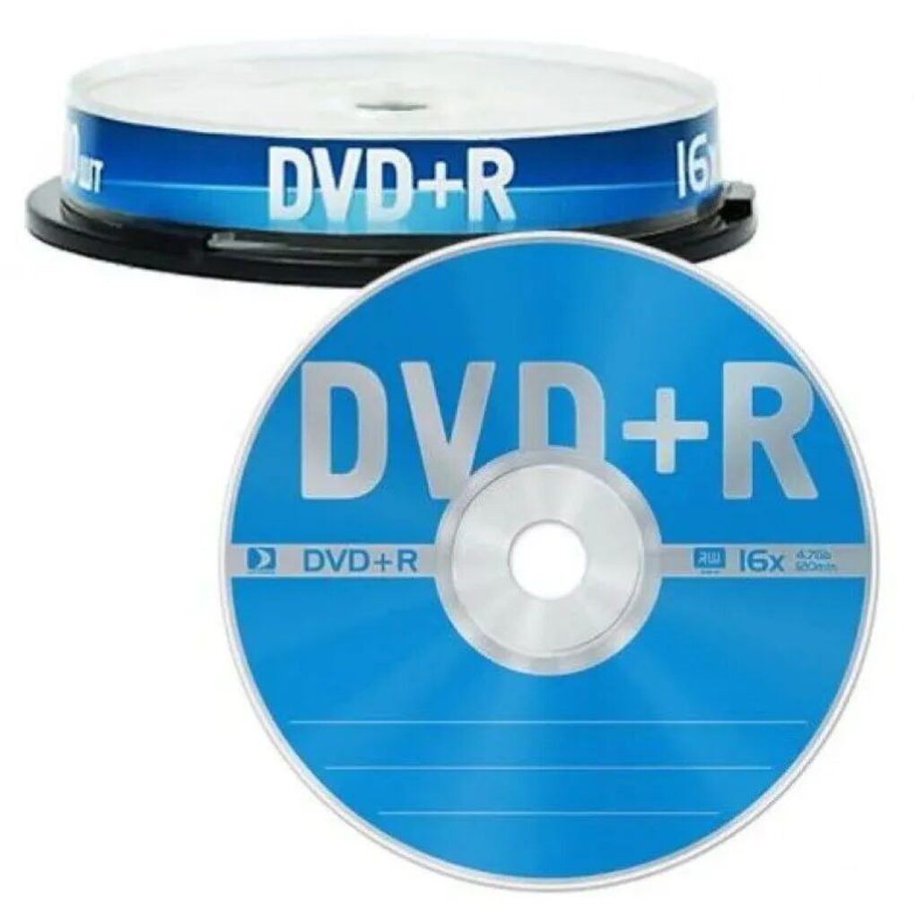 Диск DVD+R Data Standard 16х емкость 4,7Gb 10шт.в банке