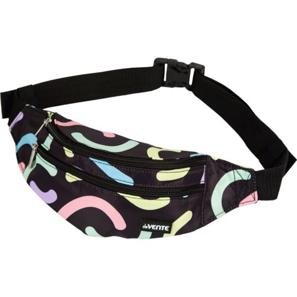 Сумка поясная 26*10*7см deVENTE "Limited Edition. Worms" 1отд., 1карман