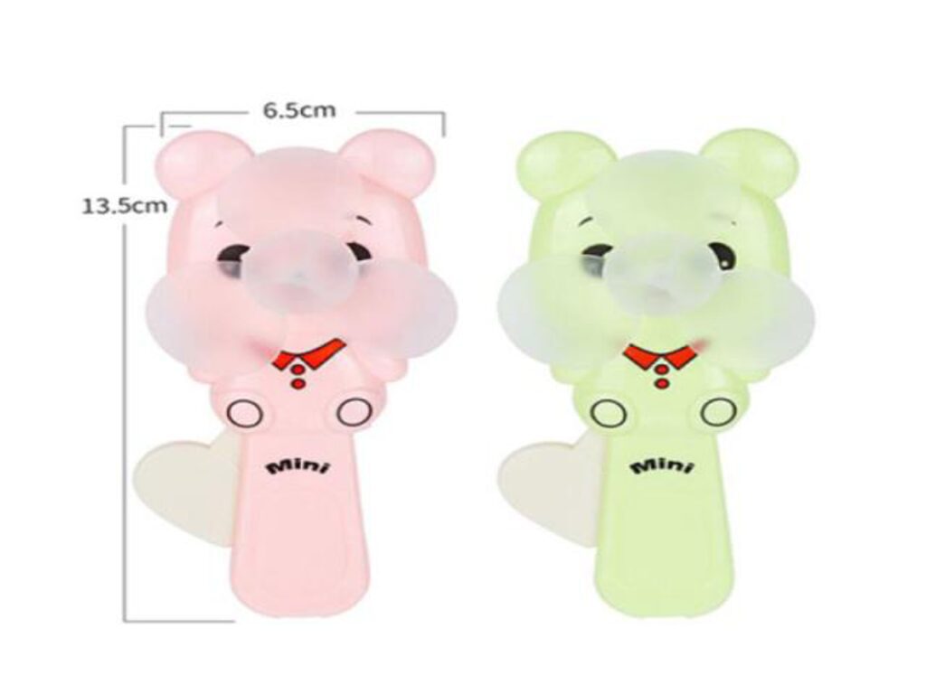 Вентилятор детский "Животное Mini" 13см