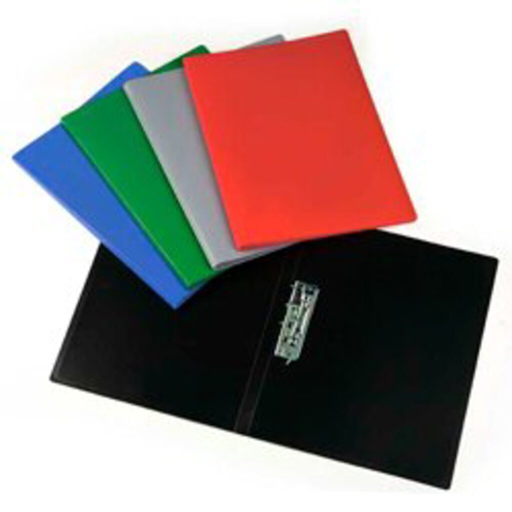 Папка с 1 зажимом А4 0,4 мм, синяя