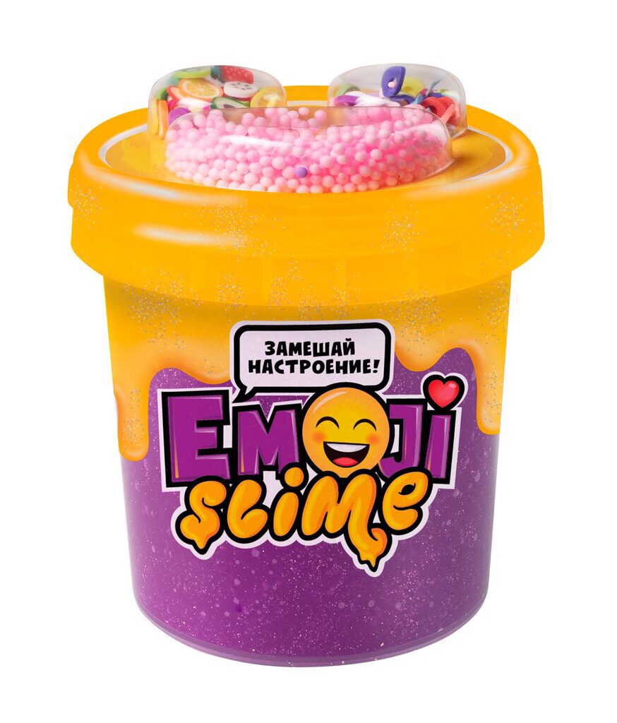 Slime 120гр "Slime Emoji" фиолетовый