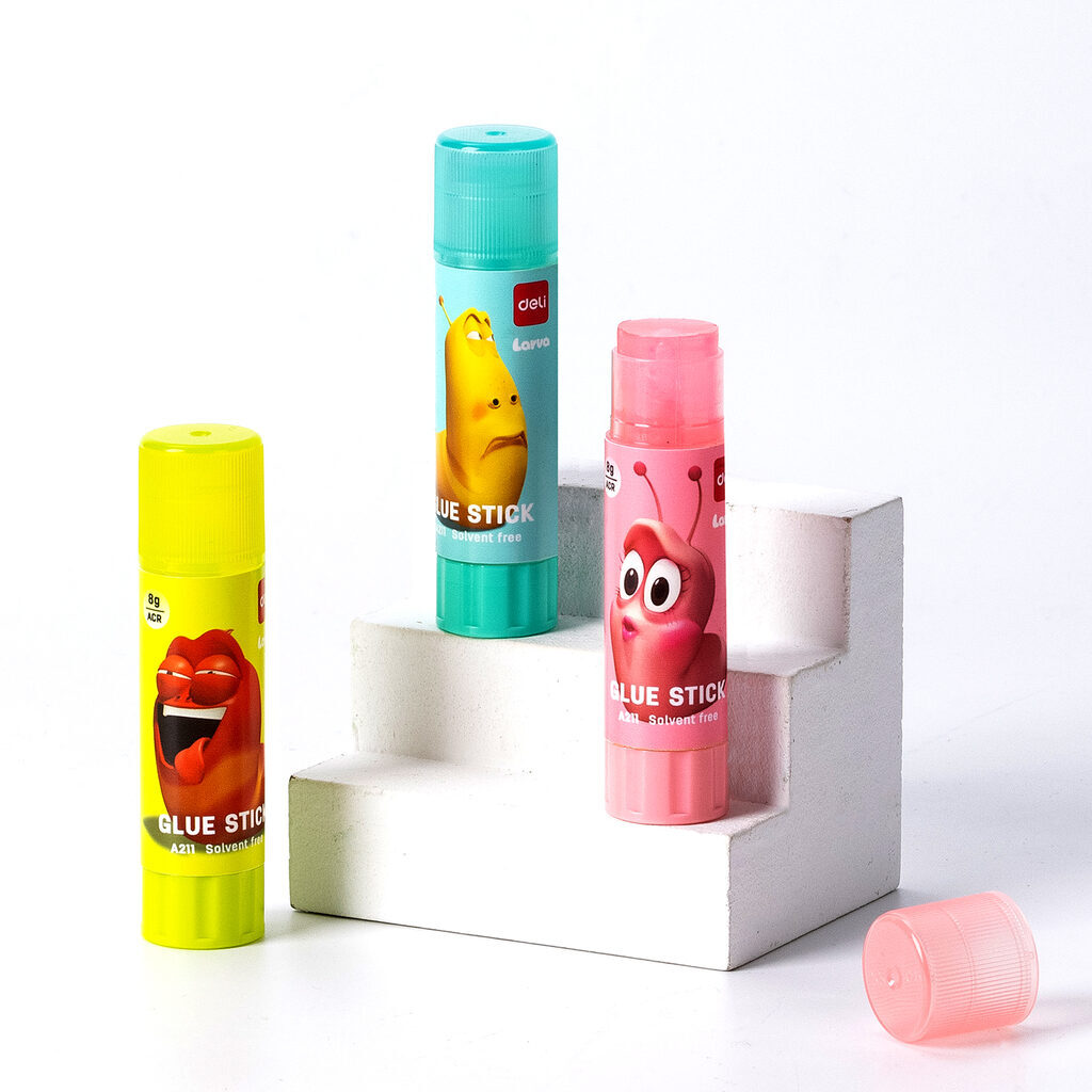 Клей карандаш Deli Larva  8 гр. ПВП