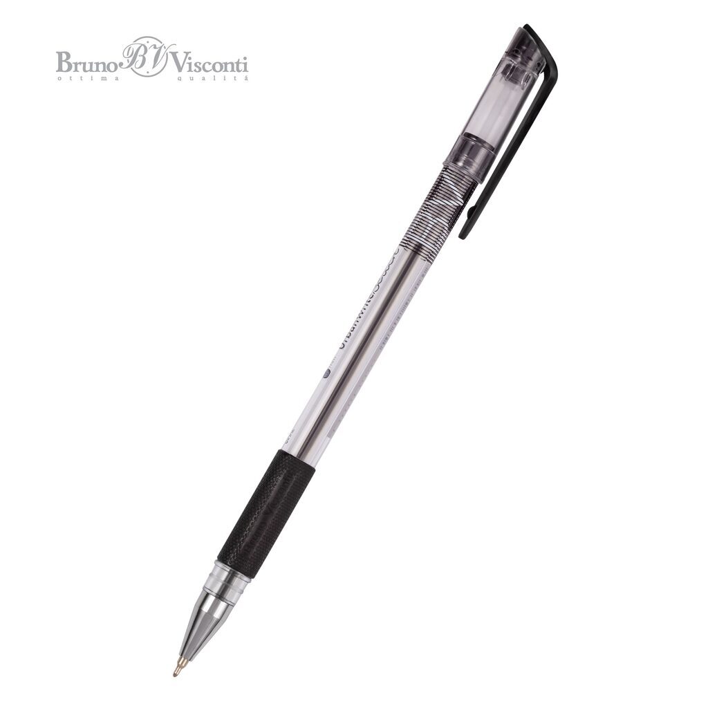 Ручка шар. BV "UrbanWrite", 0.7мм, черная, масл.осн.