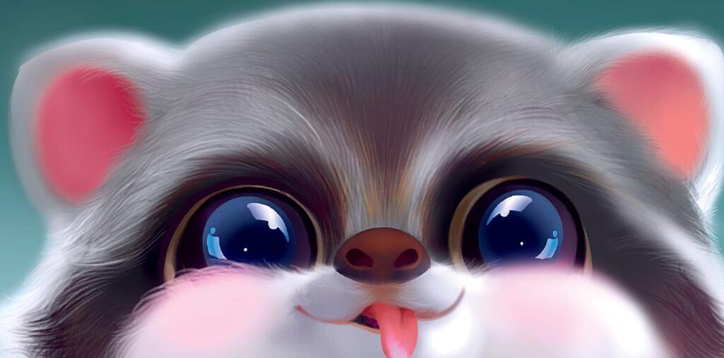 Конверт для денег "Енот"