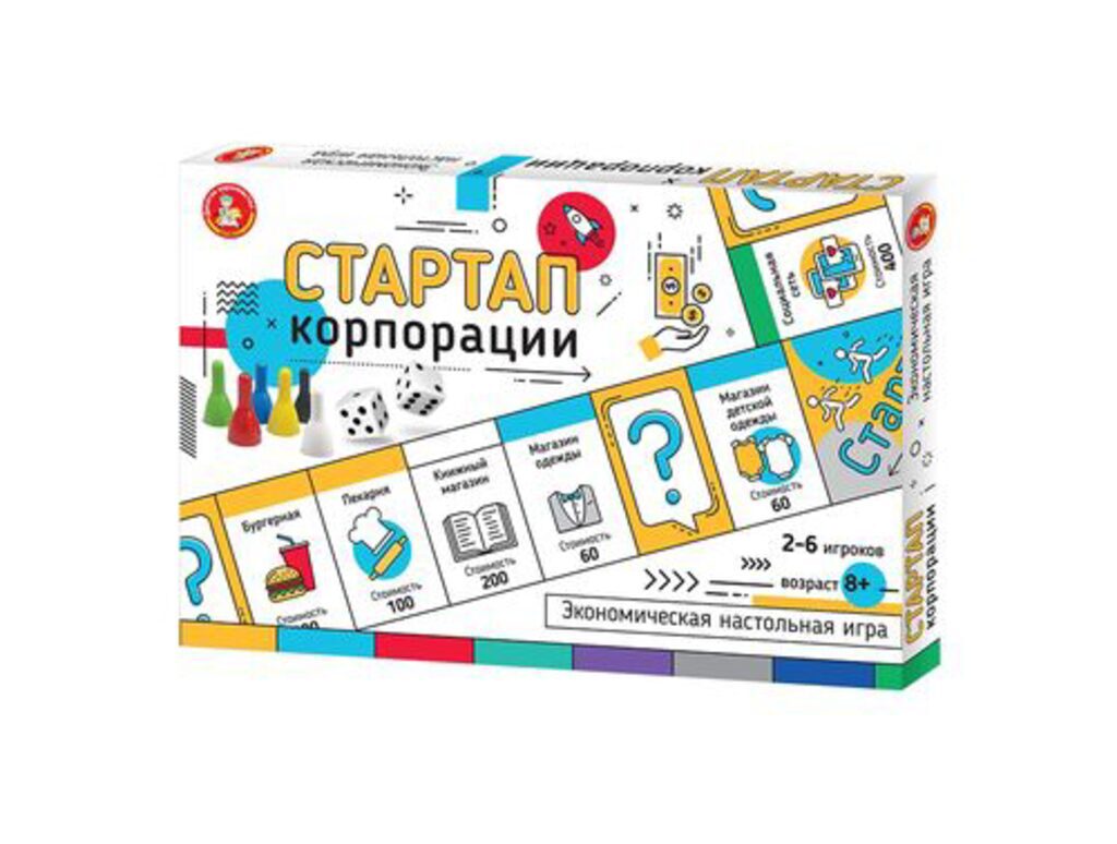 Игра экономическая "Стартап. Корпорации" 9+