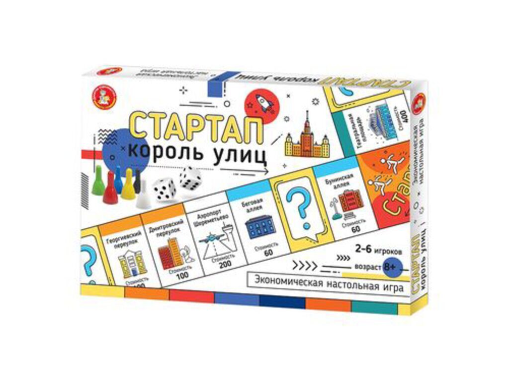 Игра экономическая "Стартап. Король улиц" 9+