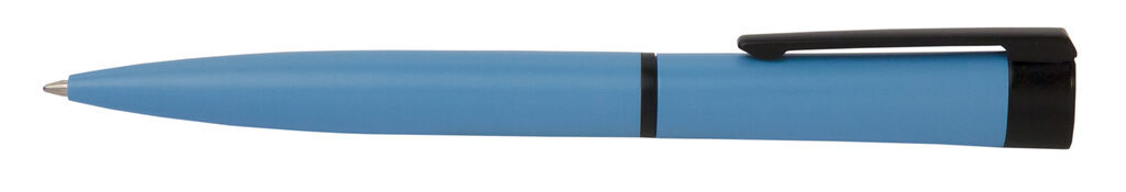 Ручка подарочная шариковая PIERRE CARDIN Actuel, корпус св. синий, алюминий, пластик, матовая, синяя
