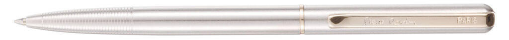 Ручка подарочная шариковая PIERRE CARDIN Gamme, корпус стальной, латунь, сталь, позолото