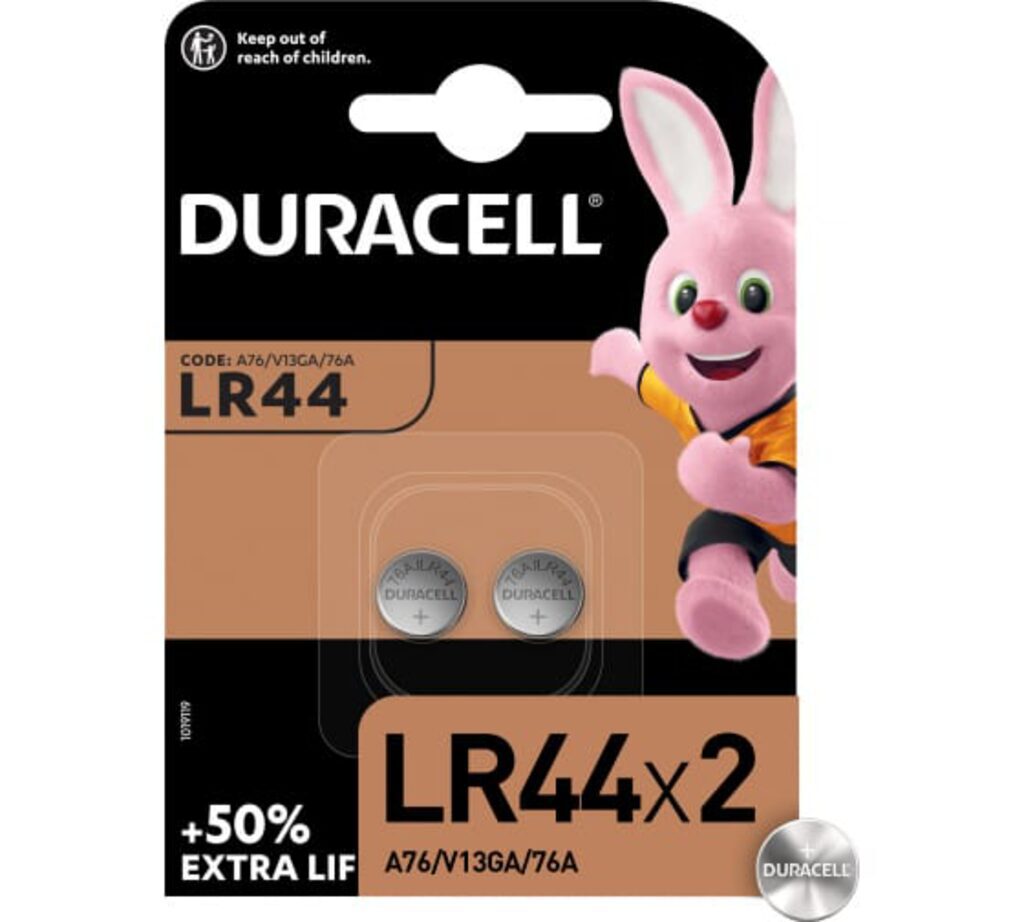 Батарейка-таблетка G-13 (LR44) DURACELL  Alkaline, блистер , цена за 1 шт