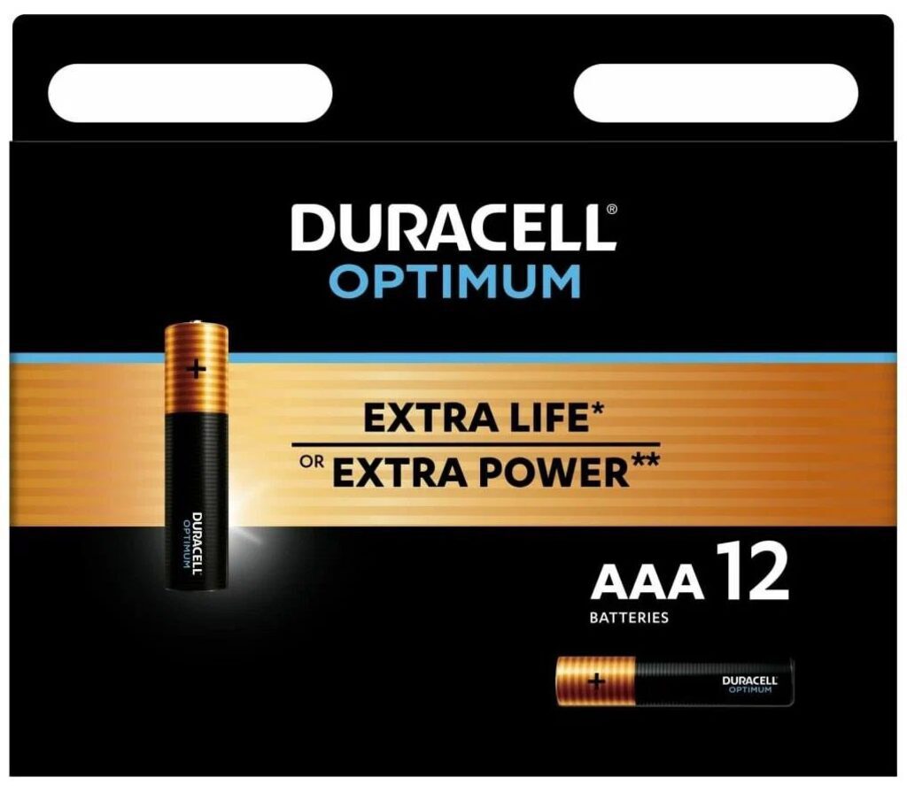 Батарейка LR-03 (ААА) DURACELL OPTIMUM, блистер, цена за 1 шт