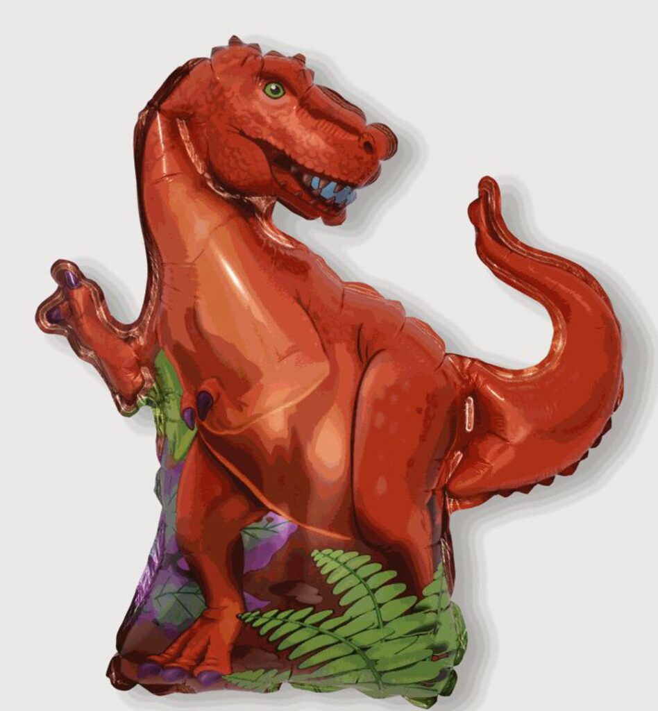 Шар фольга 16" "Тираннозавр" 40 см