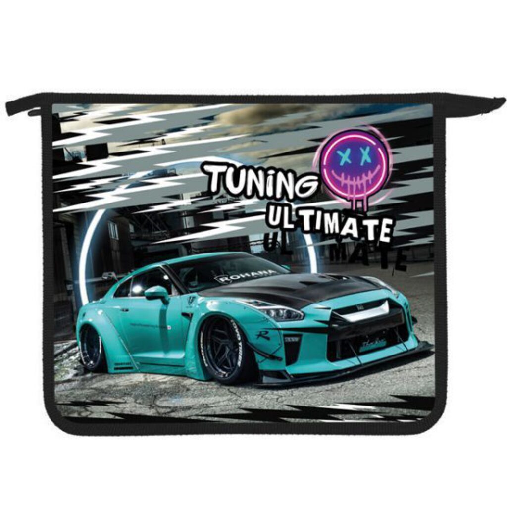 Папка д/тетрад. А5 (240*205*45) 1отд. молния сверху, ламинат "Ultimate tuning"