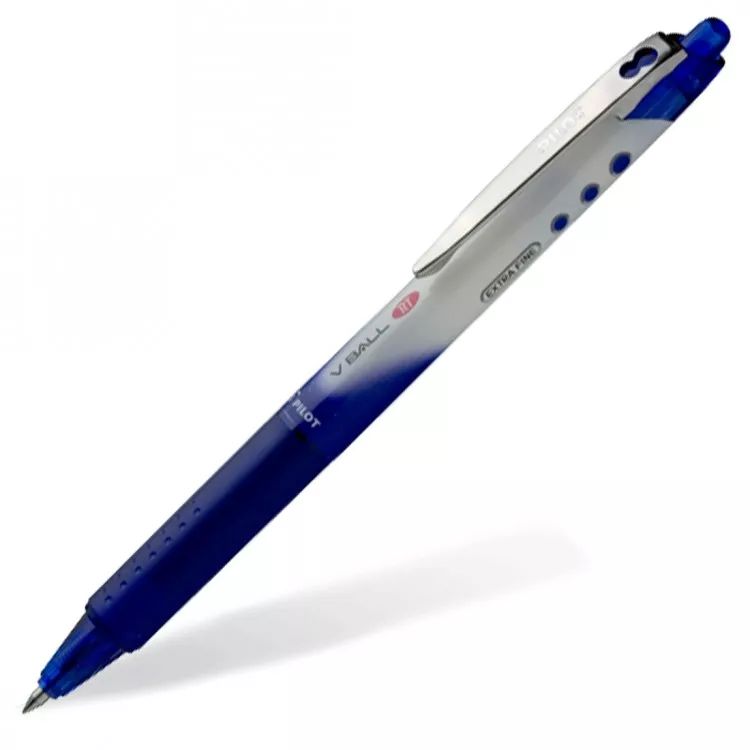 Ручка шариковая с жидк, чернилами, диаметр 0,5мм синяя