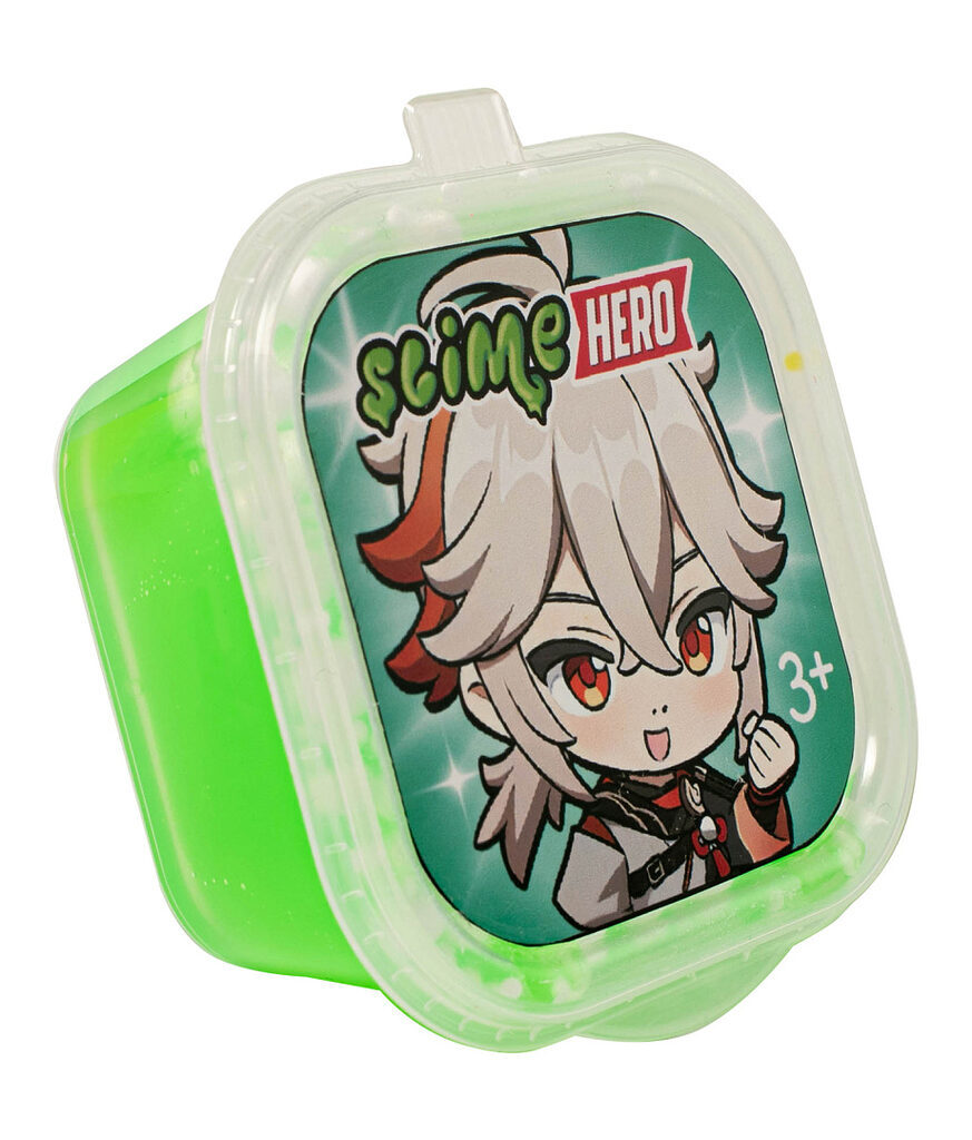 Slime  60гр "Genshin Impact" Кадзуха, зеленый