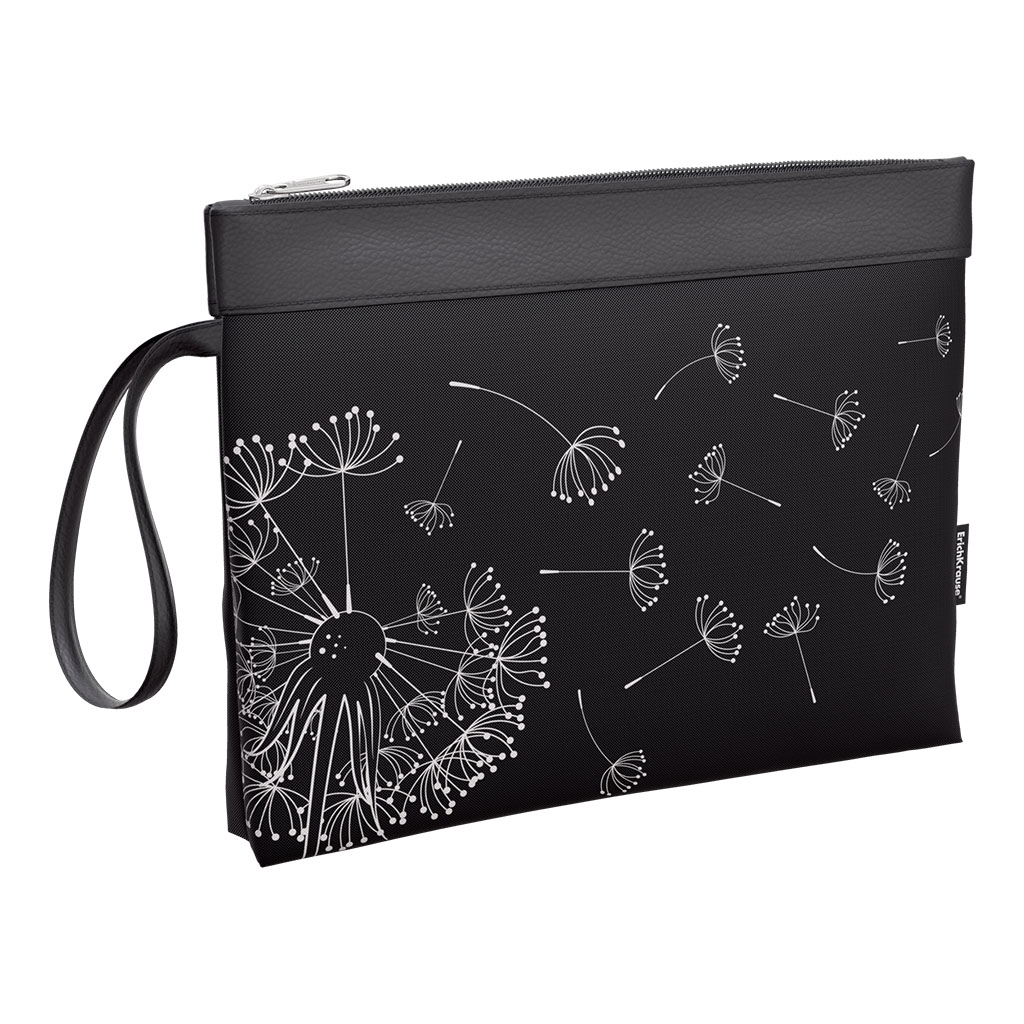 Косметичка ErichKrause С экокожей 300х250мм Одуванчик