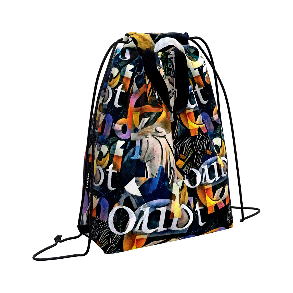 Мешок для обуви ErichKrause с ручками 365х440мм Modern Art