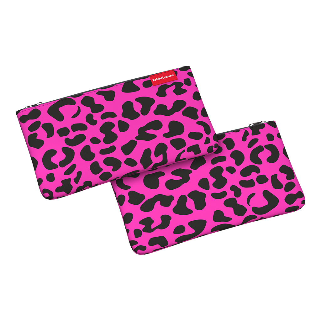 Пенал конверт ErichKrause Light 220x120мм Velvet Leopard