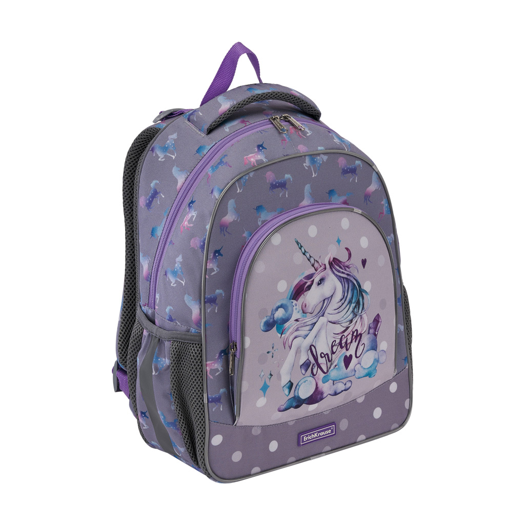 Ученический рюкзак ErichKrause ErgoLine® 15L Dream Unicorn