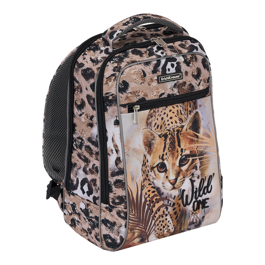 Ученический рюкзак ErichKrause ErgoLine® Urban 18L Wild Cat