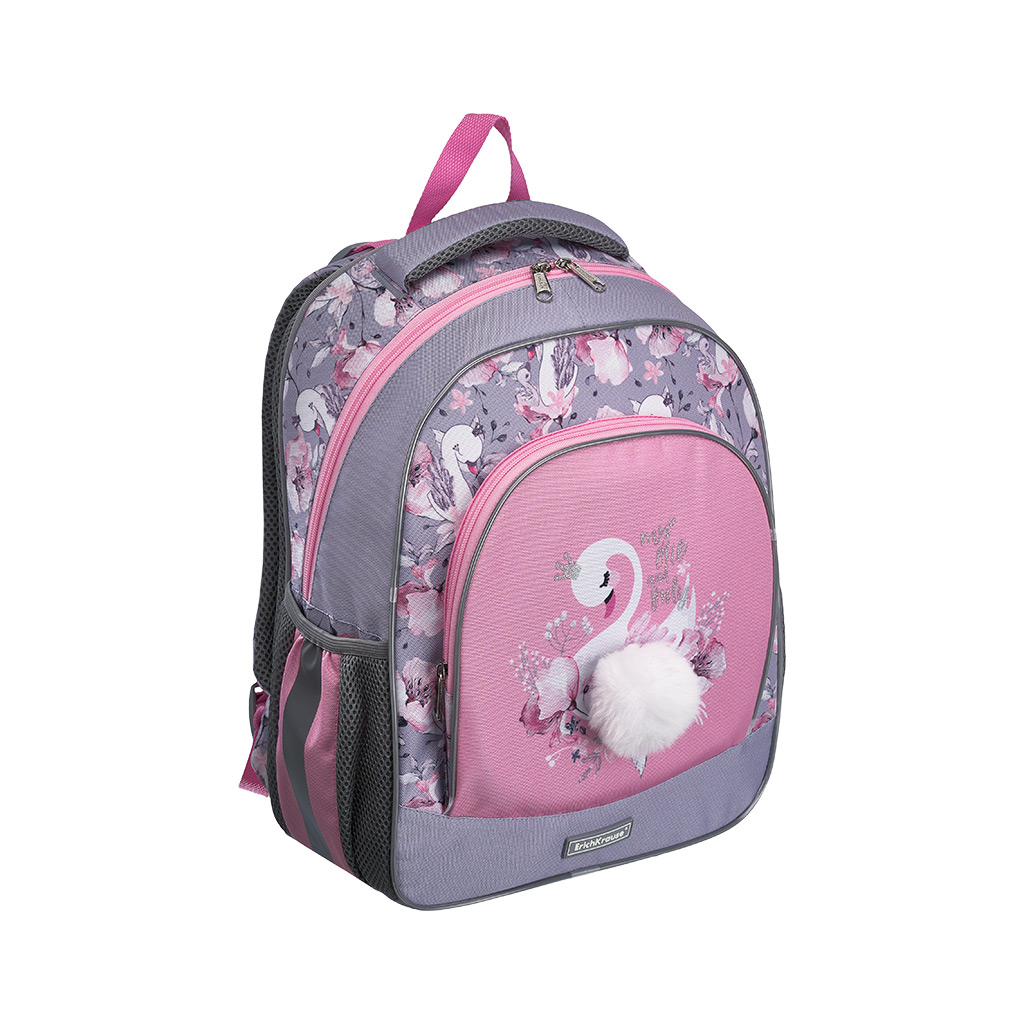 Ученический рюкзак ErichKrause ErgoLine® 15L Swan Princess - ЭлимКанц