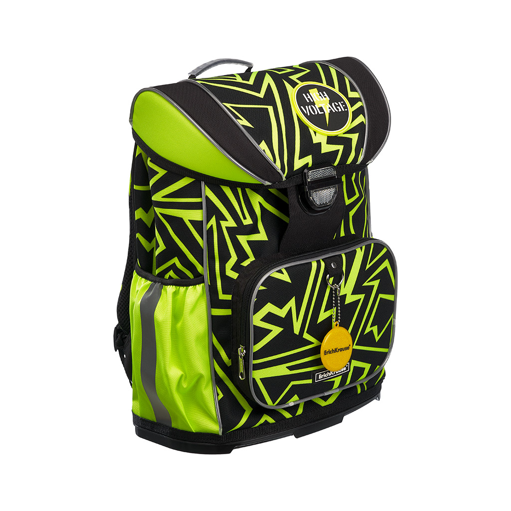 Ученический рюкзак с пластиковым дном ErichKrause ErgoLine® 16L High Voltage