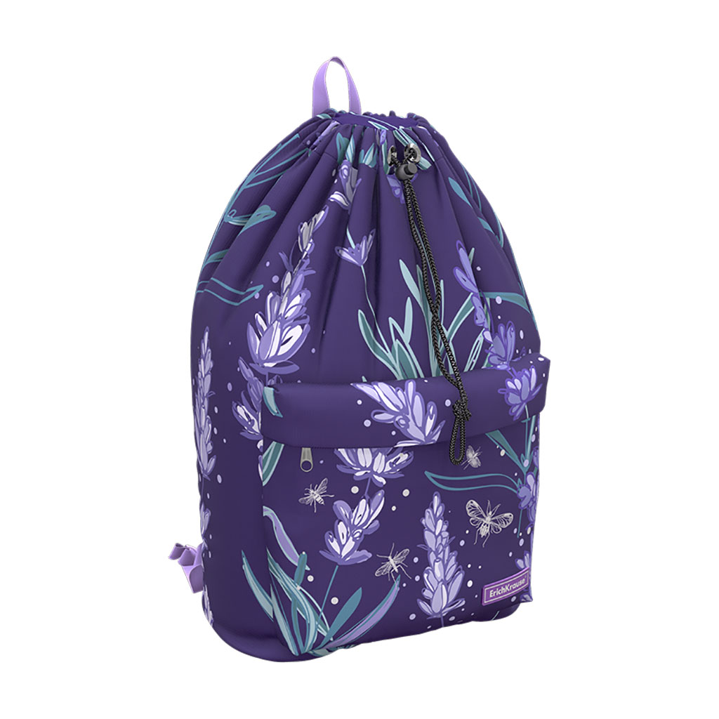Рюкзак на шнурке ErichKrause EasyLine® 16L Lavender