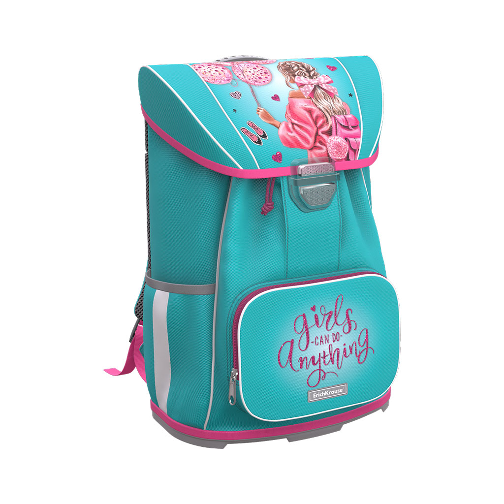 Ученический рюкзак с пластиковым дном ErichKrause ErgoLine® 16L Girly Day