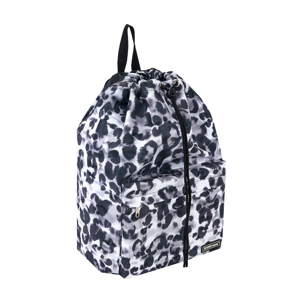 Рюкзак на шнурке ErichKrause® EasyLine® 16L Grey Leopard