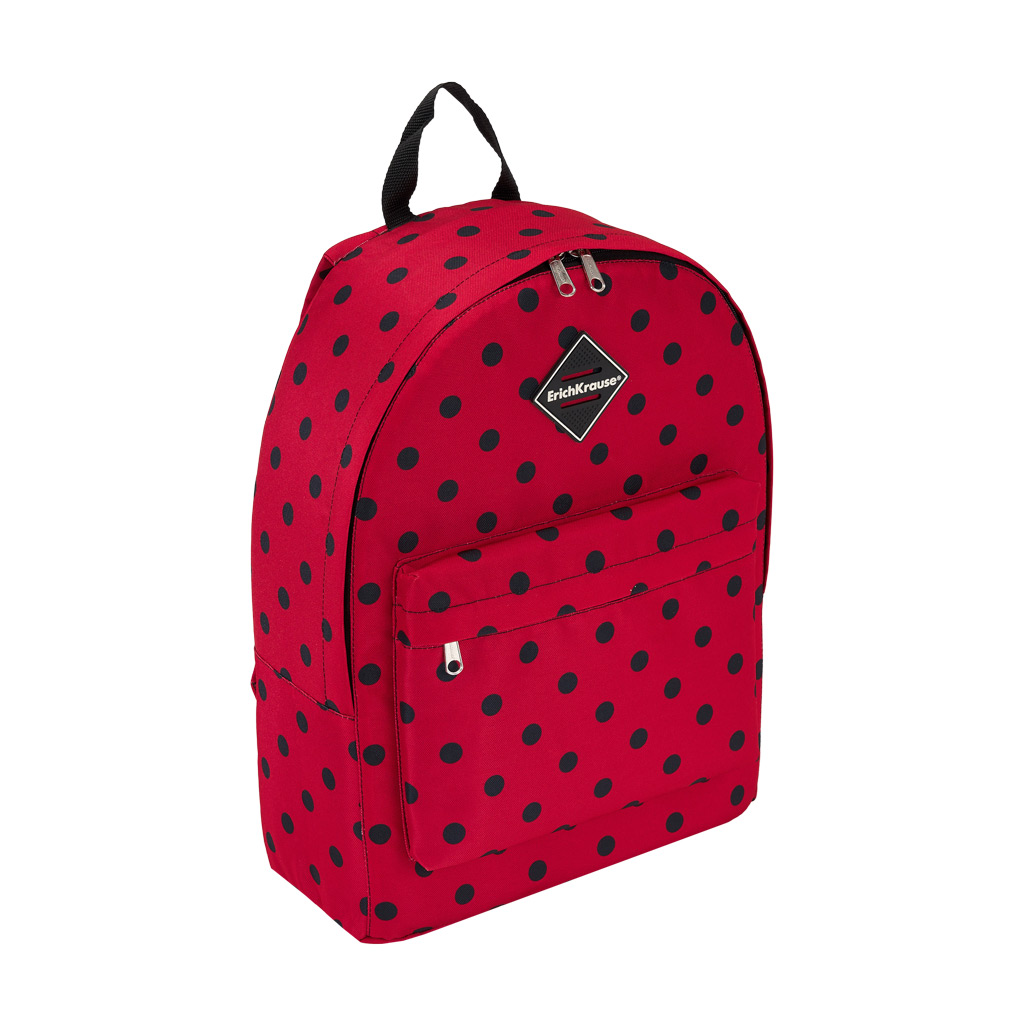 Рюкзак ErichKrause EasyLine® 17L Dots in Red