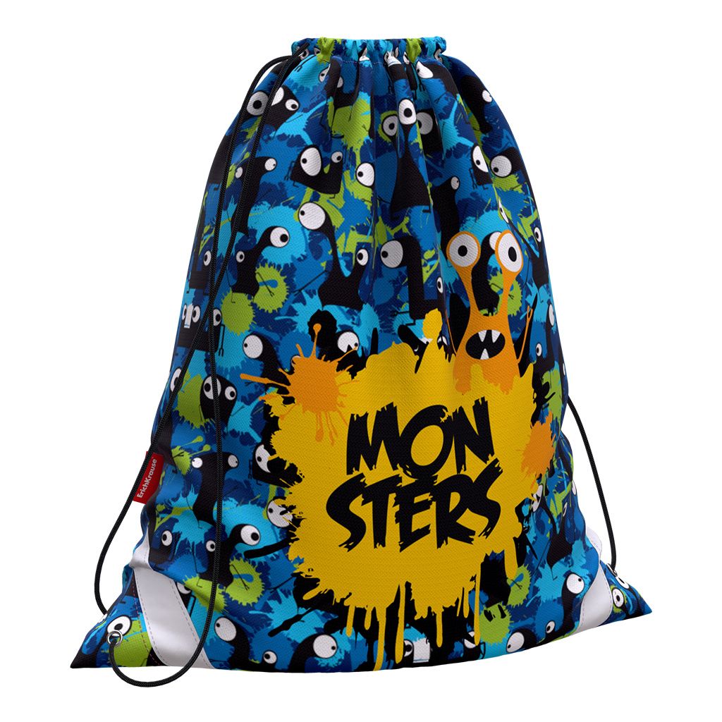 Мешок для обуви ErichKrause 365x440мм Монстрики