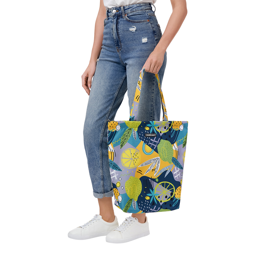 Сумка-шоппер на молнии ErichKrause 14L Lime