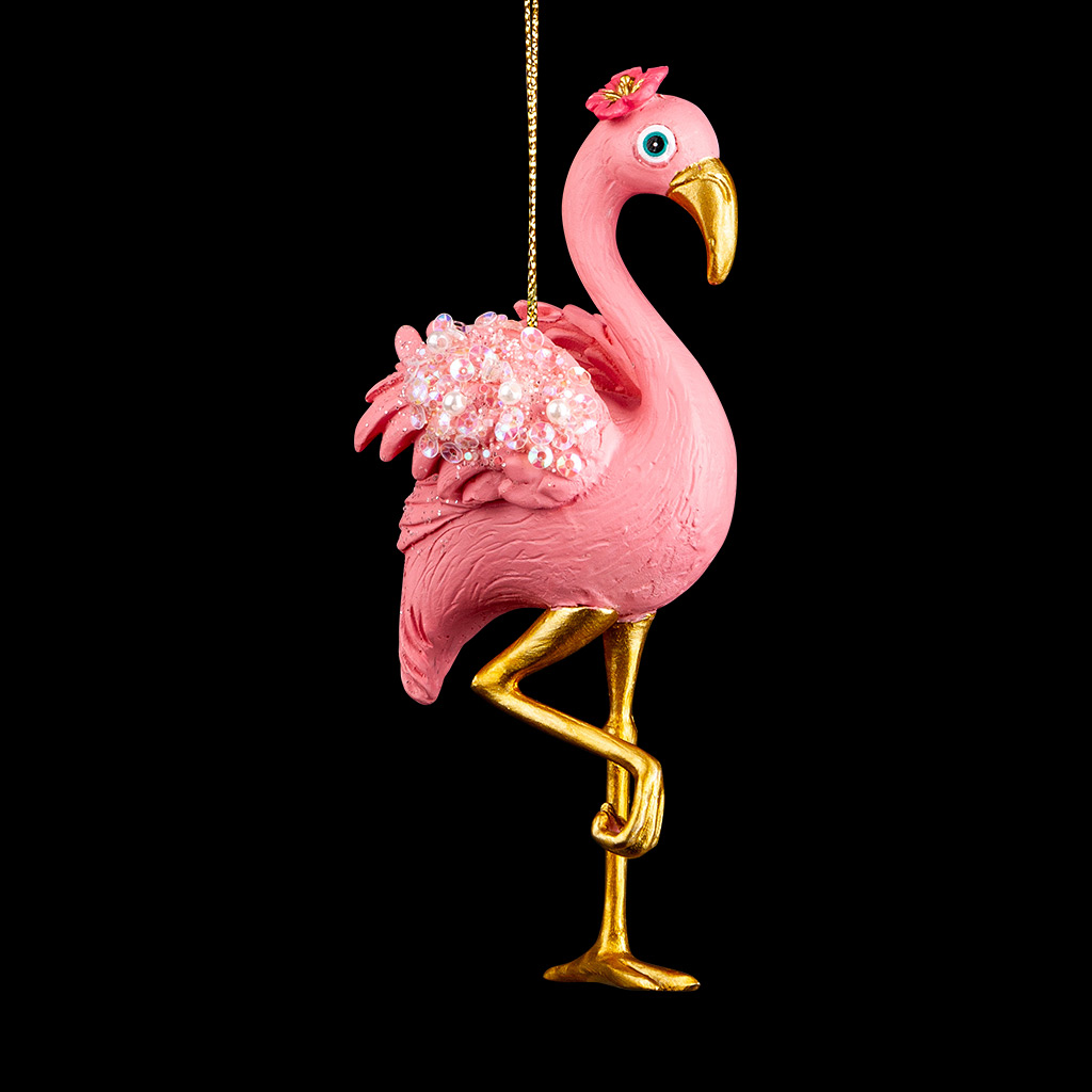 Украшение ErichKrause Decor Розовый фламинго 12см