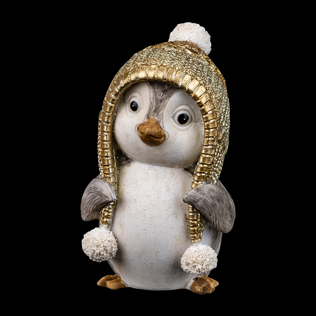 Сувенир ErichKrause® Decor Пингвин в шапке 9см
