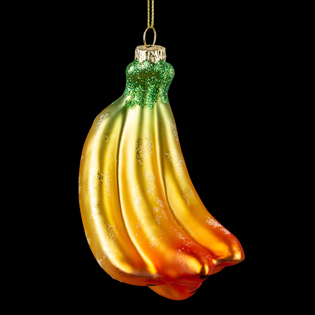 Украшение ErichKrause Decor Кисть бананов 11см, стекло