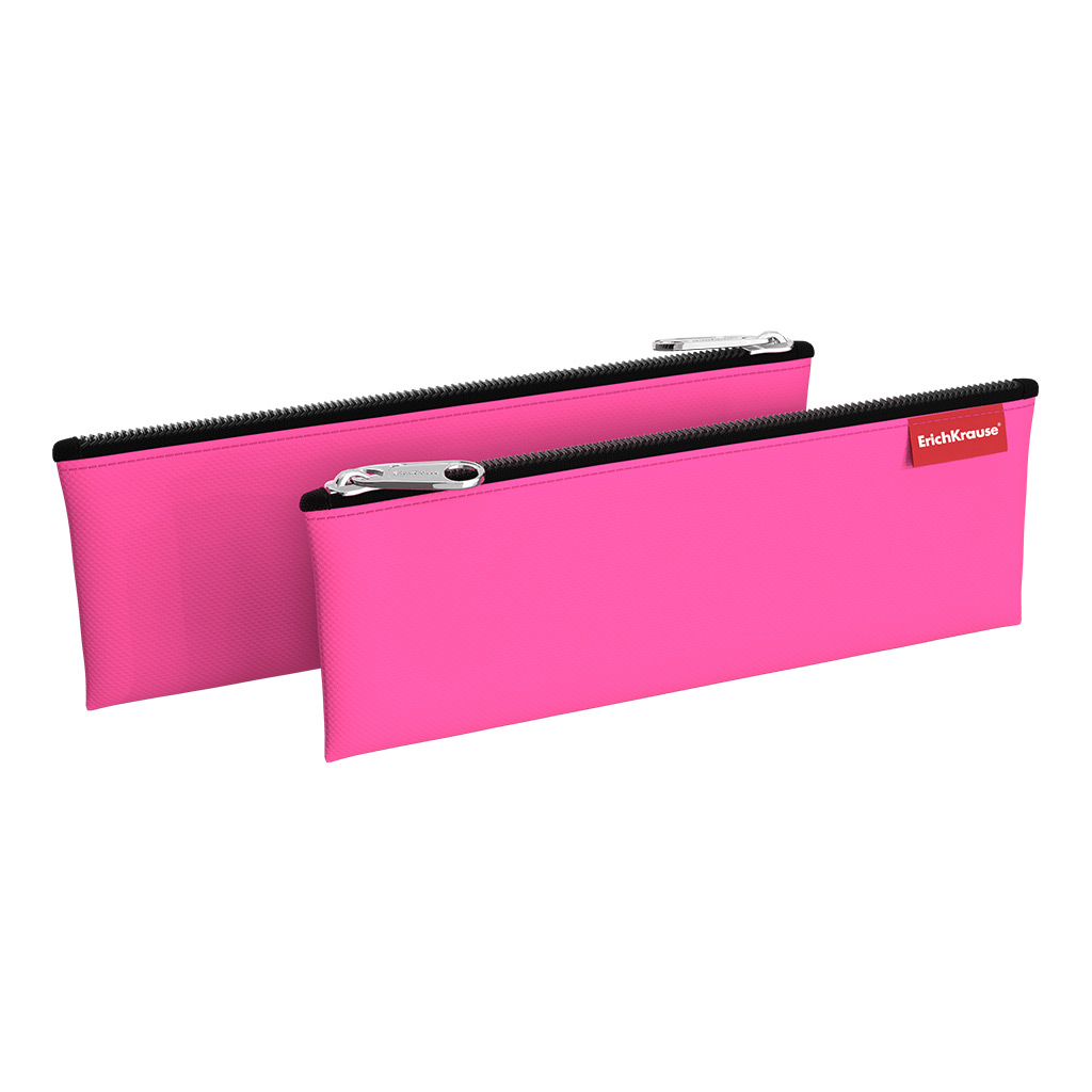 Пенал конверт ErichKrause 220х90мм Neon® Pink